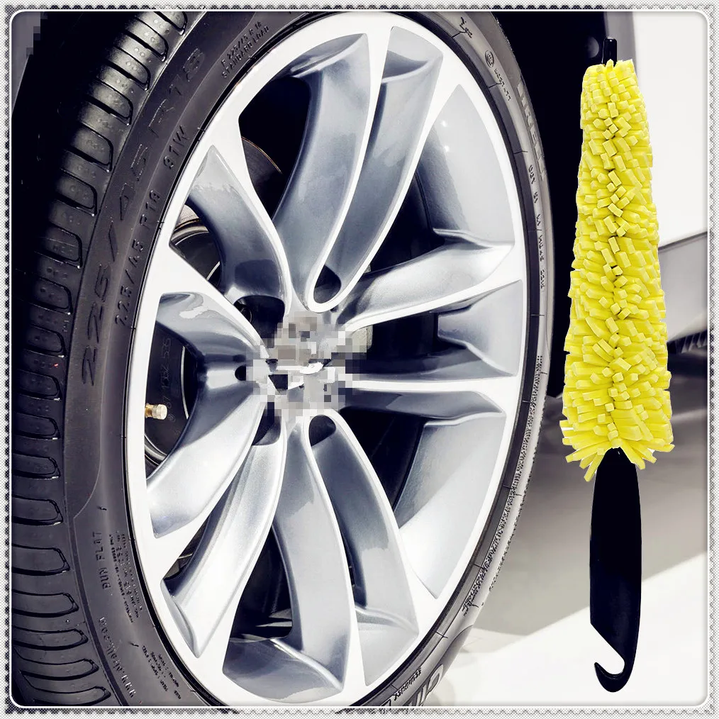 Щетка для мытья автомобильных колес обод мойка шин авто инструмент Fiat Fiorino 595 500 500S