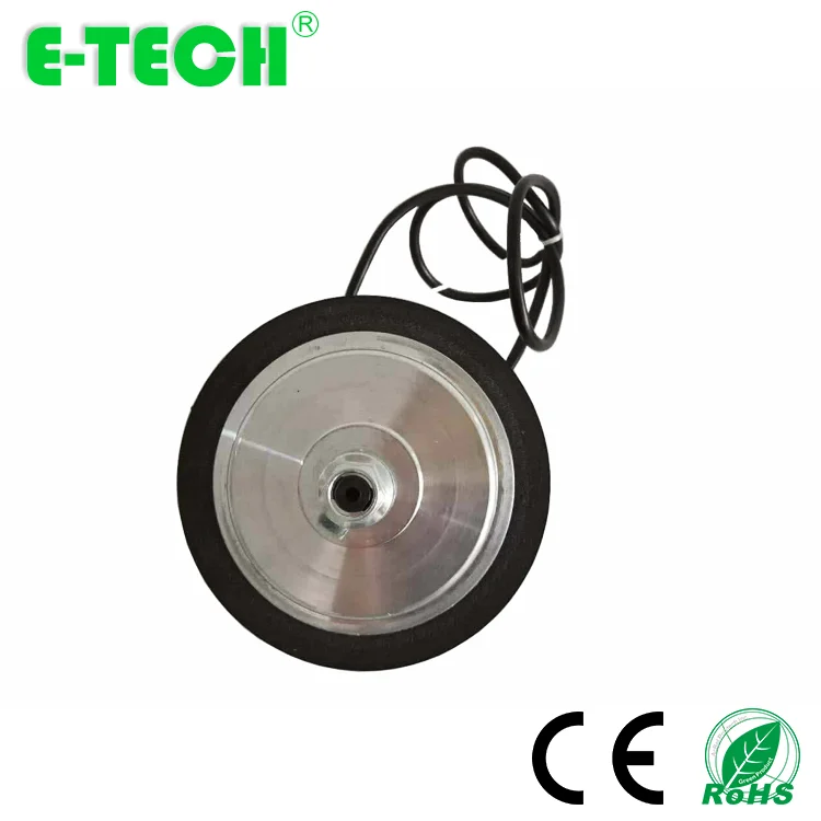 

5 inch low speed high torque DC gear hub motor with tire