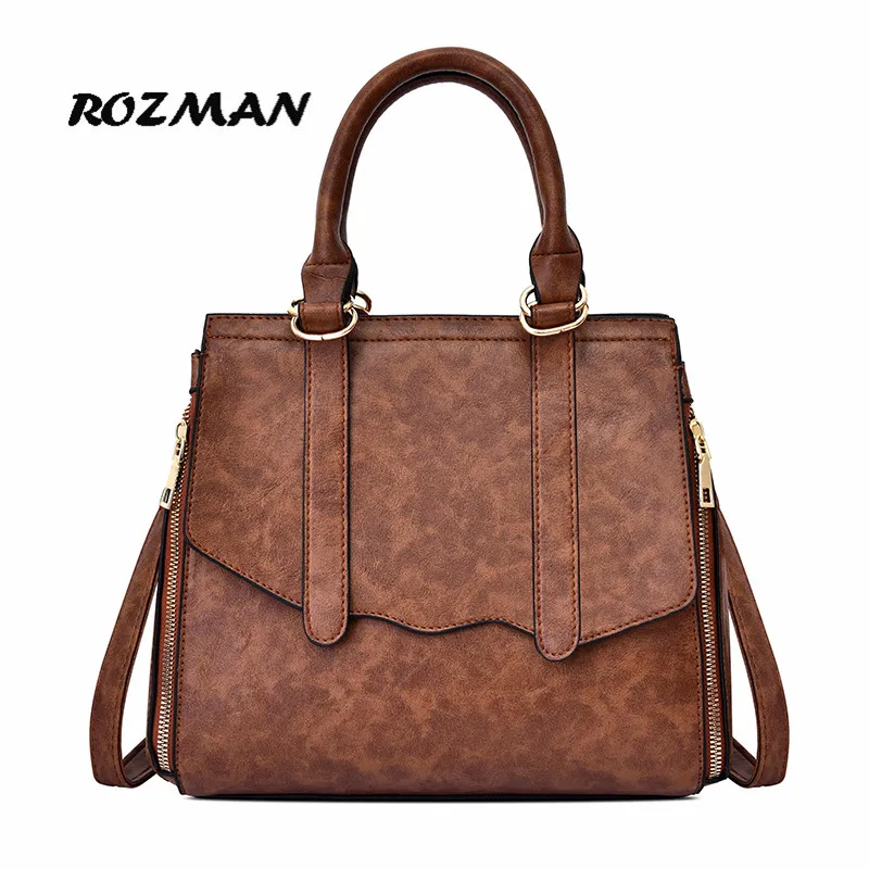 Женские кожаные сумки на плечо Дизайнерские повседневные с кошельком 2019|Сумки