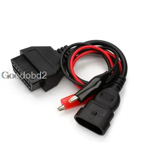 Для f iat 3 Pin Alfa Lancia к 16Pin OBD2 obd II разъем адаптера Авто кабель 3pin диагностический