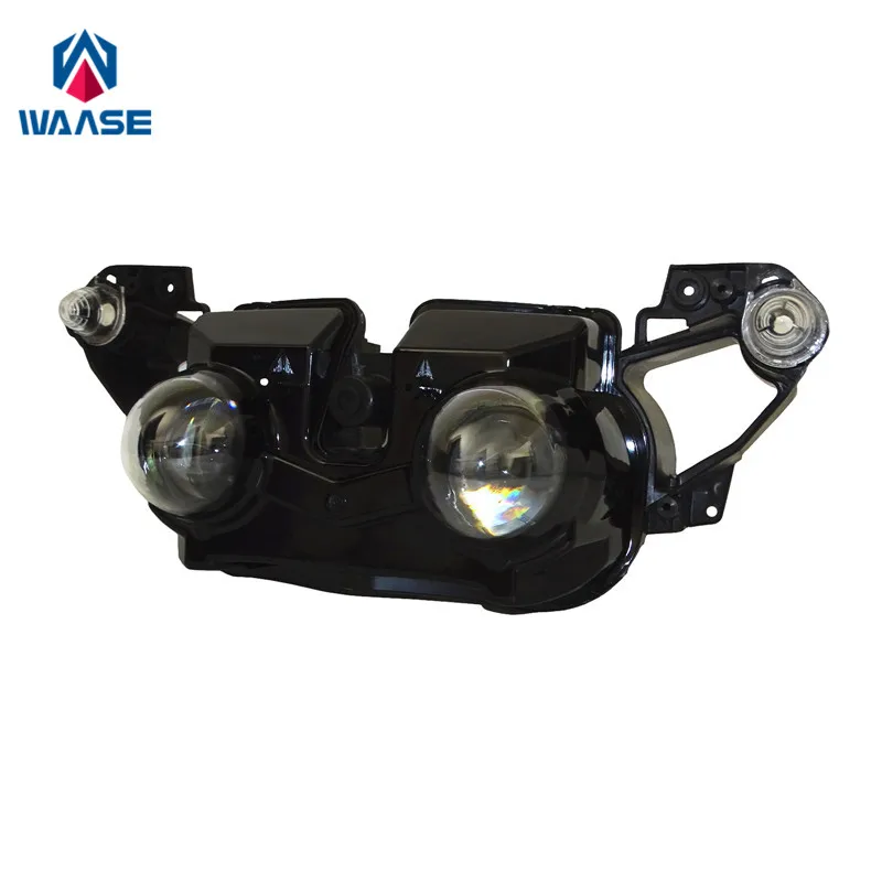 Waase YZF R1 09 14 передняя фара головного света в сборе для Yamaha 2009 2010 2011 2012 2013 2014|Накладки