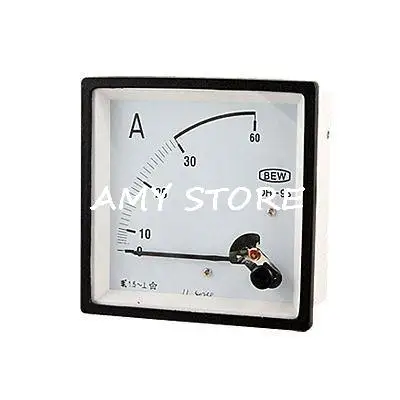Квадратная аналоговая амперметр тока Амперметр Датчик переменного 0 30A|current meter|ac