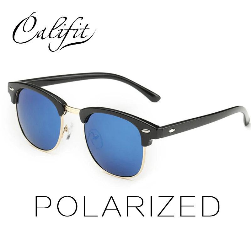 CALIFIT стекло новые классические Поляризованные Солнцезащитные очки женские