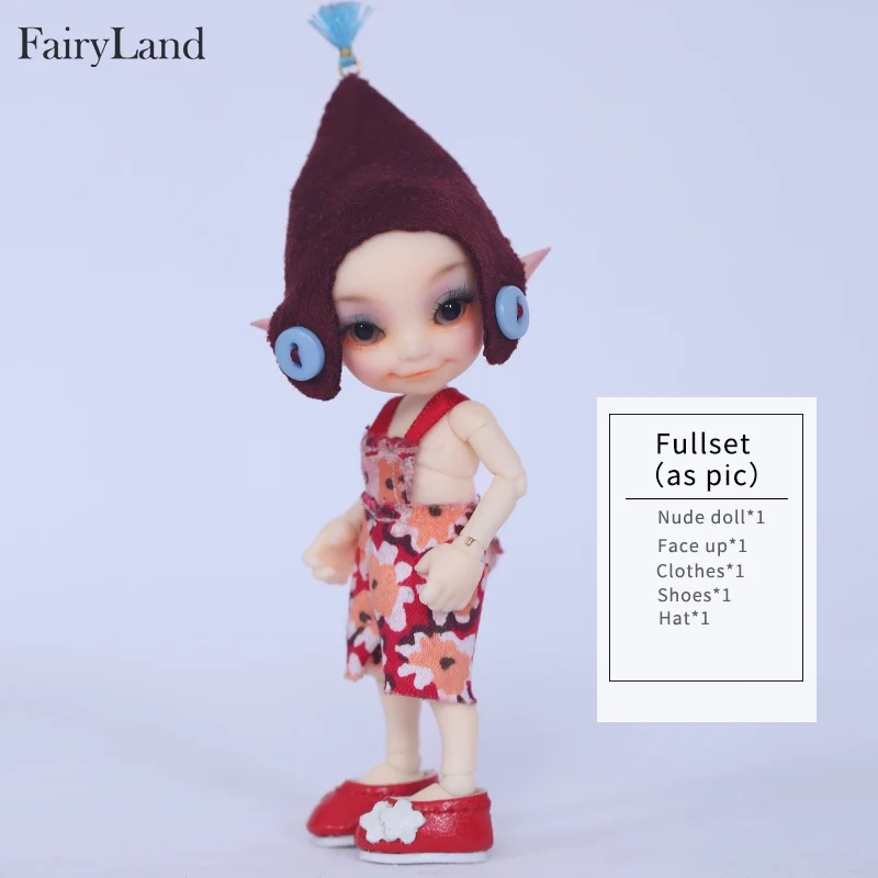 Fullset in NS aspic Fairyland FL Realpuki Toki sd bjd куклы 1/13 модель тела ЦУМ Детские куклы игрушки кукольный домик Смола включая лицо сна - Цвет: Fullset in NS aspic