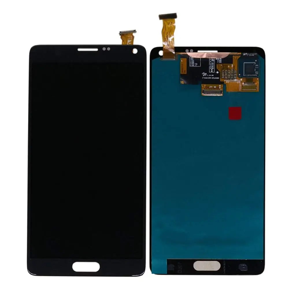 ЖК дисплей AMOLED для Samsung Galaxy Note 4 Note4 с сенсорным экраном и дигитайзером в сборе