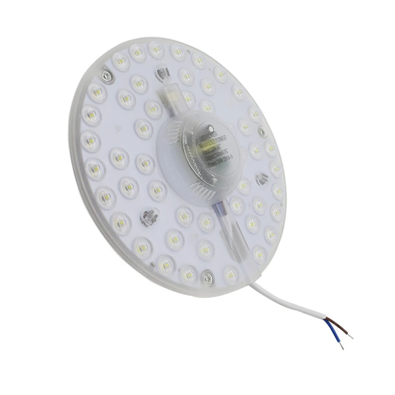 SMD2835 30 Вт Высокая яркость LED 54 шт. AC220V Светодиодная потолочная лампа Домашнее