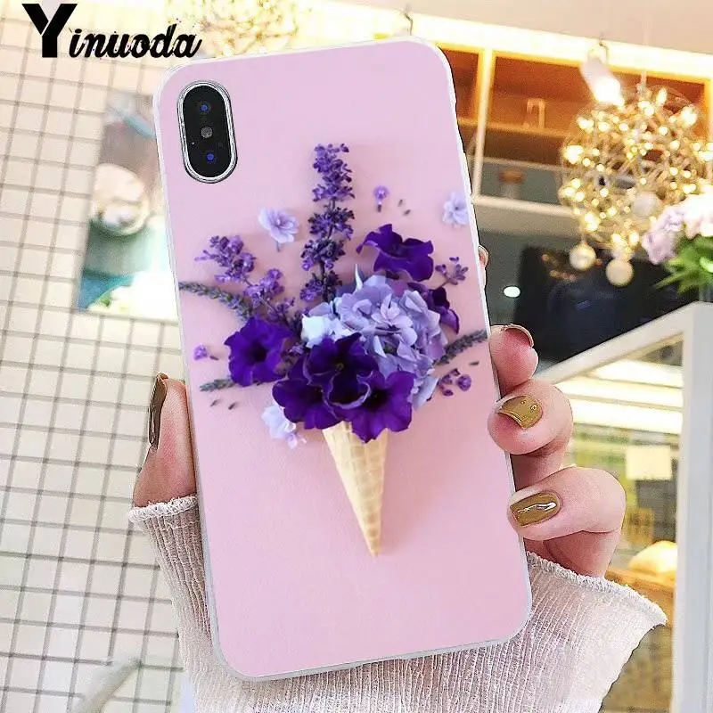 Yinuoda простой мягкий чехол для iPhone 8 7 6 6S Plus X XS MAX 5 5S SE XR 10 11 pro max|Чехлы-накладки| |