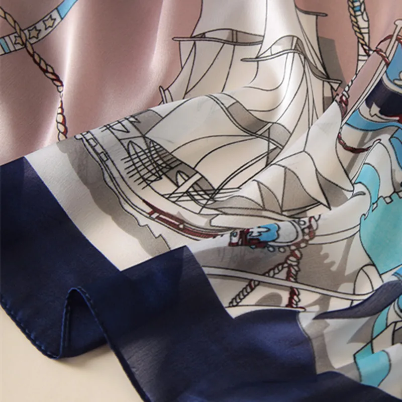 [RUNMEIFA] 2018 New Fashion silk Scarves Women Summer beach shawls and capes Scarf 180*90 Female Soft Comfortable accessories |