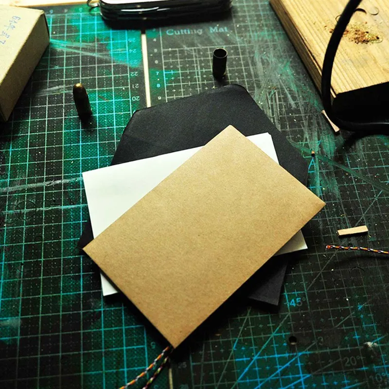 20pcs/lot Black White Craft Paper Envelopes Vintage European Style Envelope For Card Scrapbooking Gift |