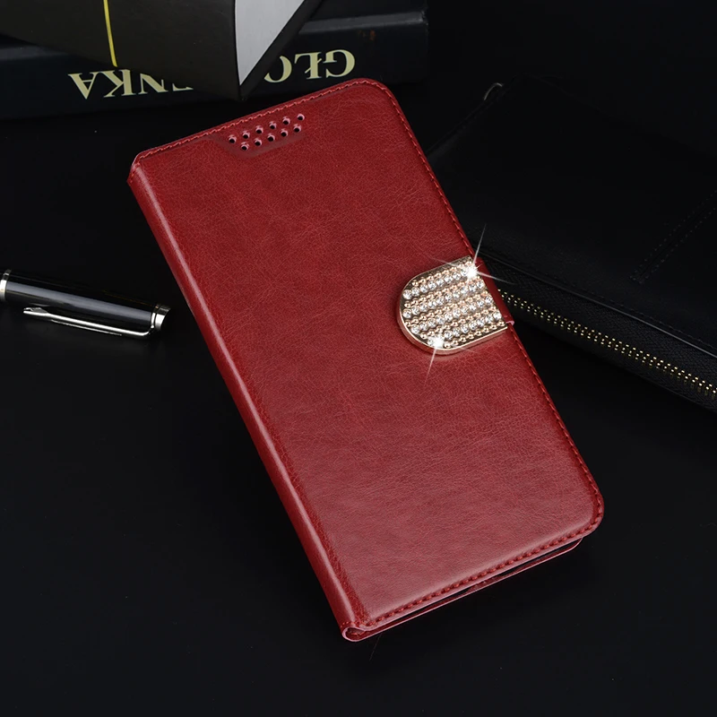 Кожаный мягкий чехол для sony Xperia T2 Ultra/Dual D5322 XM50h чехол s T3 M50W D5102 D5103 D5106 откидной Чехол-кошелек - Цвет: Red Do