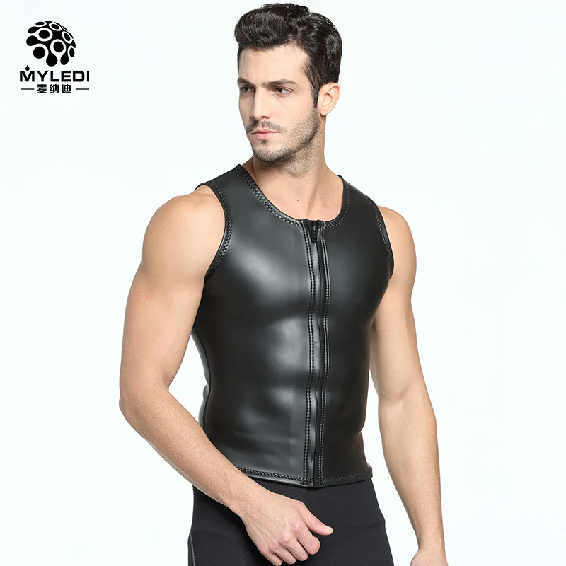 

2MM Light Skin CR High Elastic Diving Suit Vest Superelastic Light Skin Submersible Jacket MY085 Size S-XXL