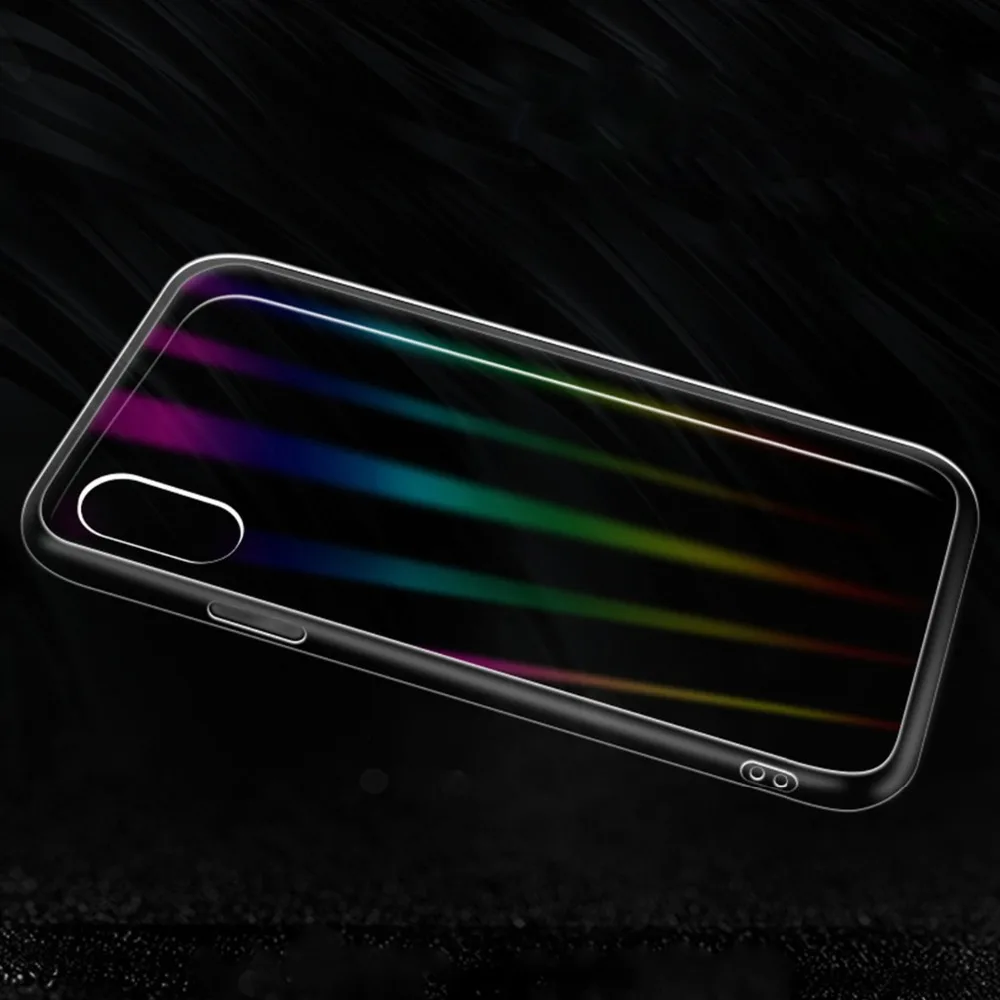 Цветной мягкий чехол с 3d-изображением русалки рыбьей чешуи для iPhone 11 Pro XS Max XR X прозрачный силиконовый чехол градиентного цвета для iPhone 7 8 6 Plus