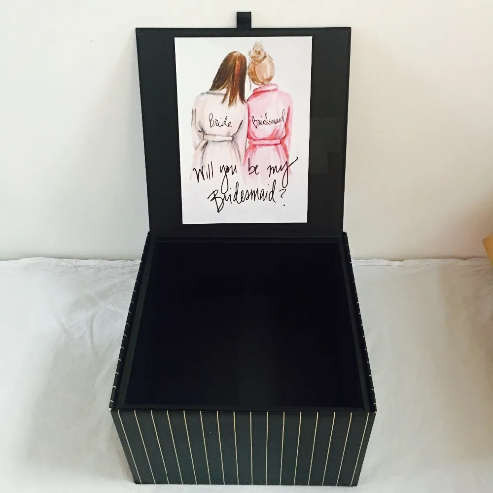 Бесплатная доставка 6 штук в партии складные подарочные коробки на заказ