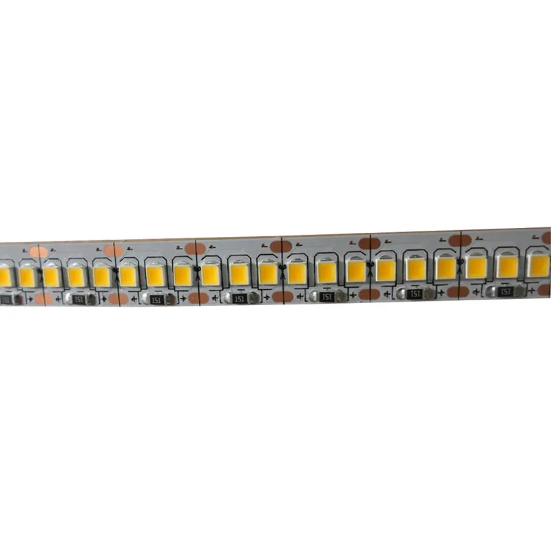 5mX суперяркость 2835SMD светодиодный полосы света DC12V вход 240 светодиодный/m Белый полоса пропускания pcb Экспресс