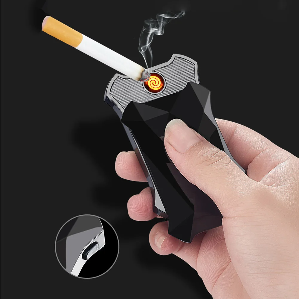 Jinlin JL-850V технология скраб USB интерфейс зарядка Зажигалка DIY персонализированный светодиодный дисплей электронный прикуриватель