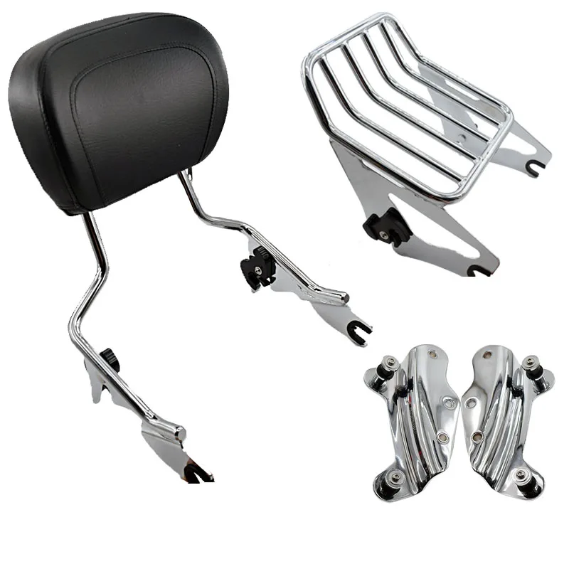 Регулируемая спинка для мотоцикла с багажником Harley Touring Road King FLHR Street Glide FLHX 2009 до