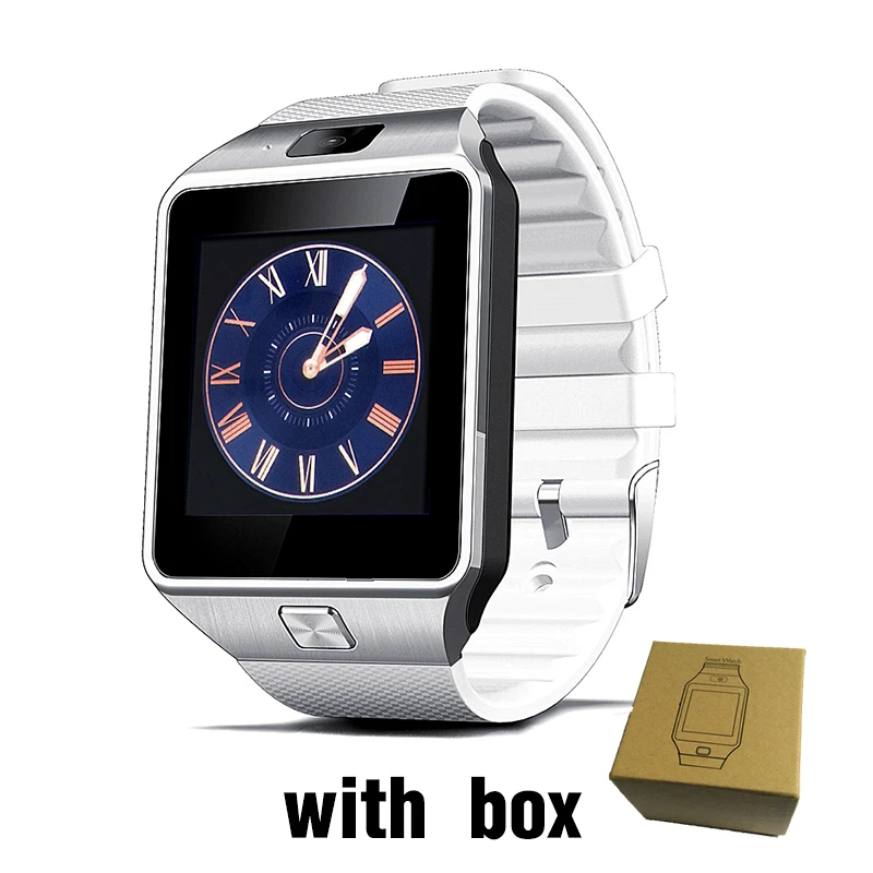 Bluetooth Смарт часы DZ09 с камерой Синхронизация SMS Smartwatch поддержка SIM TF карта для IOS