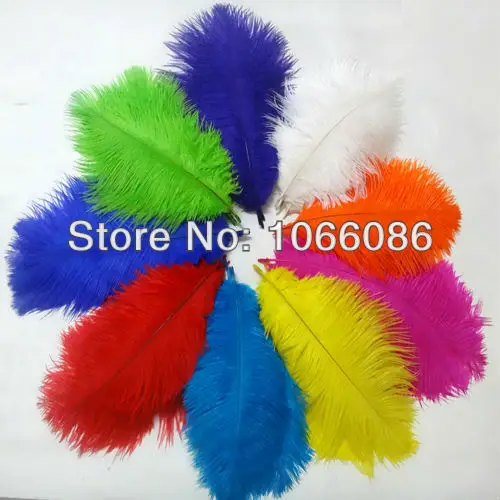 

Free Shipping! 100pcs/lot 15-20cm 6-8" Top quality ostrich feathers ostrich drab feather plumes