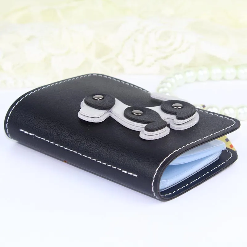 Держатель для карт 20 женский кошелек с застежкой пряжкой бизнеса кредитный банк