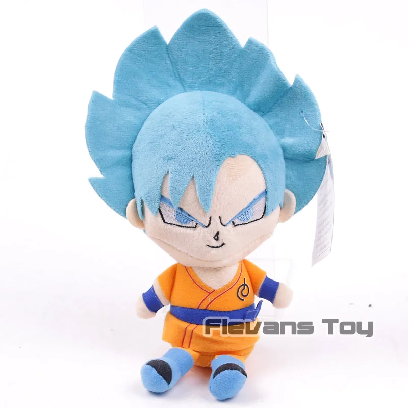 Dragon Ball Z Super Saiyan GodSS синие волосы сын Goku vegeta Piccolo Majin Buu плюшевые подвесные игрушки куклы 10 шт./партия