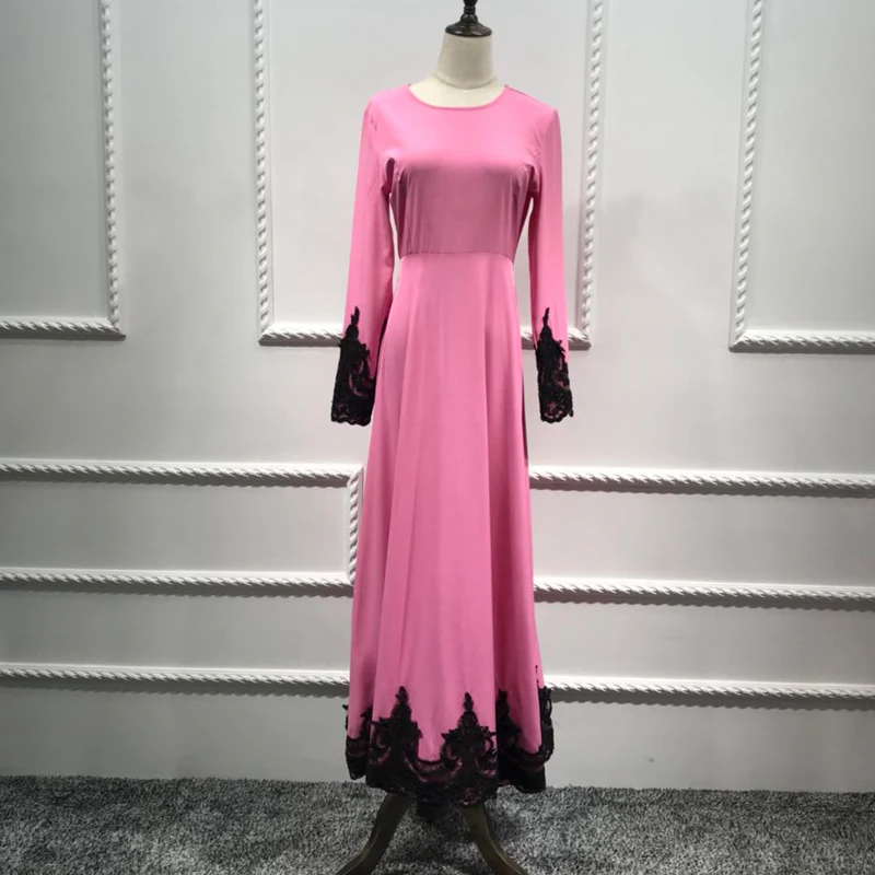 Женское платье кафтан мусульманское в турецком стиле большие размеры абайя