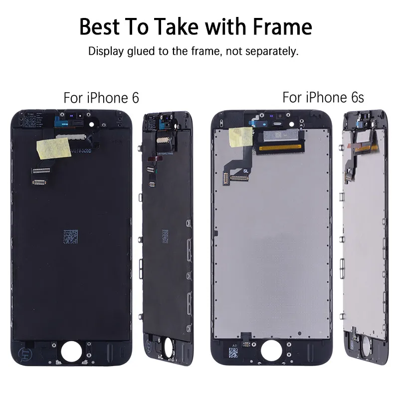 ЖК-дисплей и дигитайзер сенсорного экрана для iPhone 6 6S Plus 7 | Мобильные телефоны