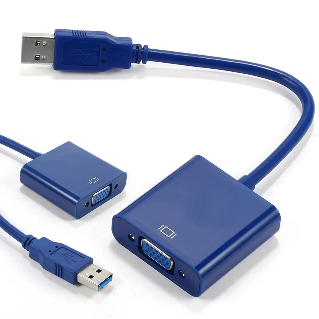USB3.0 к VGA видео конвертер соединяет USB драйвер диска 24 5 см-15 50 ноутбука 70