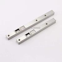 high quality 68 sus304 stainless steel door bolt security door guard lever action flush latch slide bolt lock k133