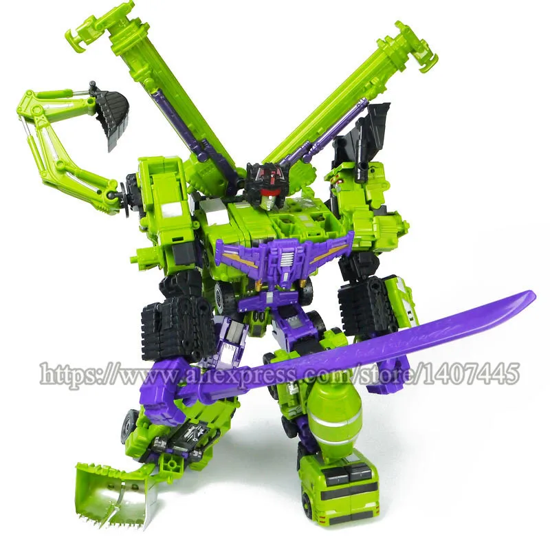 Игрушка 6 в 1 для мальчиков девастатор комбинированная трансформер экшн фигурки