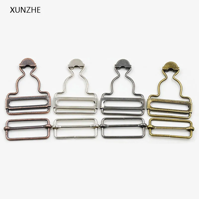 XUNZHE 10 компл. Комбинезон с проволокой носить кнопки металлические кнопки пояс деним Спагетти ремни женские регулируемые пряжки кнопки джинсы