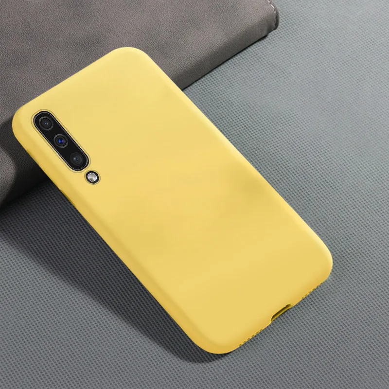 Жидкий силиконовый чехол для samsung Galaxy S10 Plus M40 A70 A60 A50 A40 A30 A20 S10e мягкий чехол из ТПУ на 30 50 70 M 40 Чехлы Coque