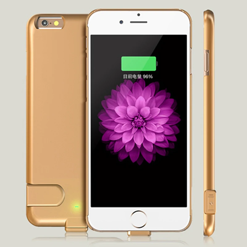 Для Apple iphone 6 S Power Bank Батареи Дело 1500 мАч ультра тонкий Портативный Резервный