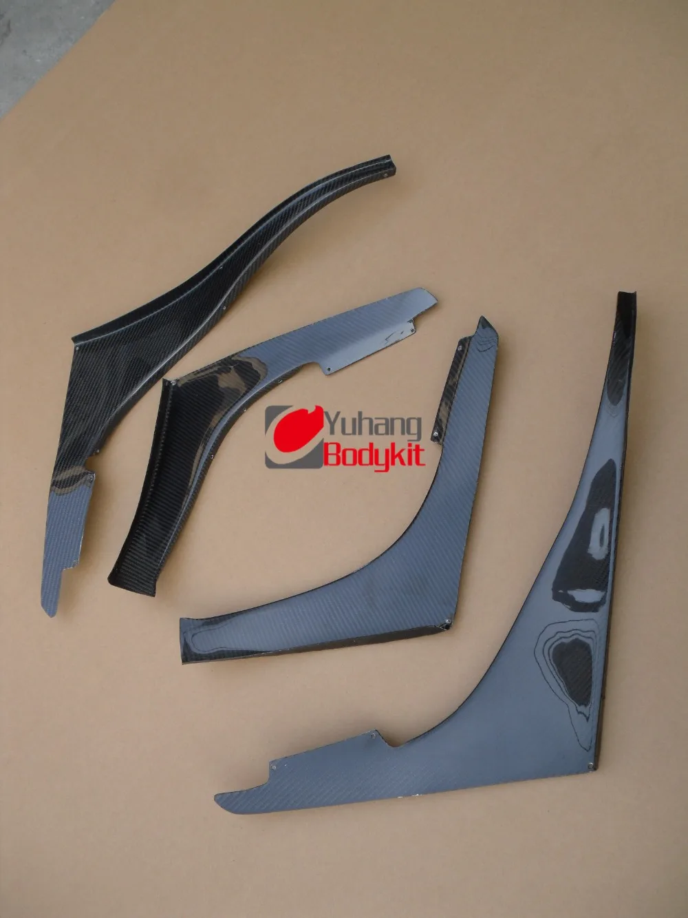 Skyline R32 GTR передний бампер OEM из углеродного волокна TBO Design 4 шт Canard CF (используется