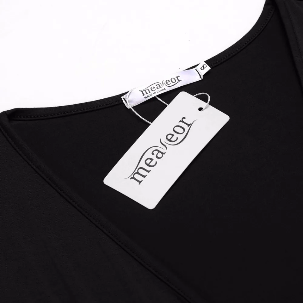 Meaneor/Женские повседневные футболки с коротким рукавом сексуальный однотонный