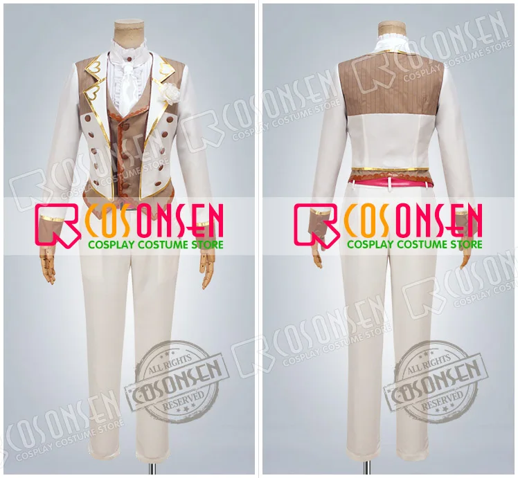 Косплей ONSEN Idolish7 Nagi Rokuya Косплей Костюм полный набор все размеры взрослый костюм