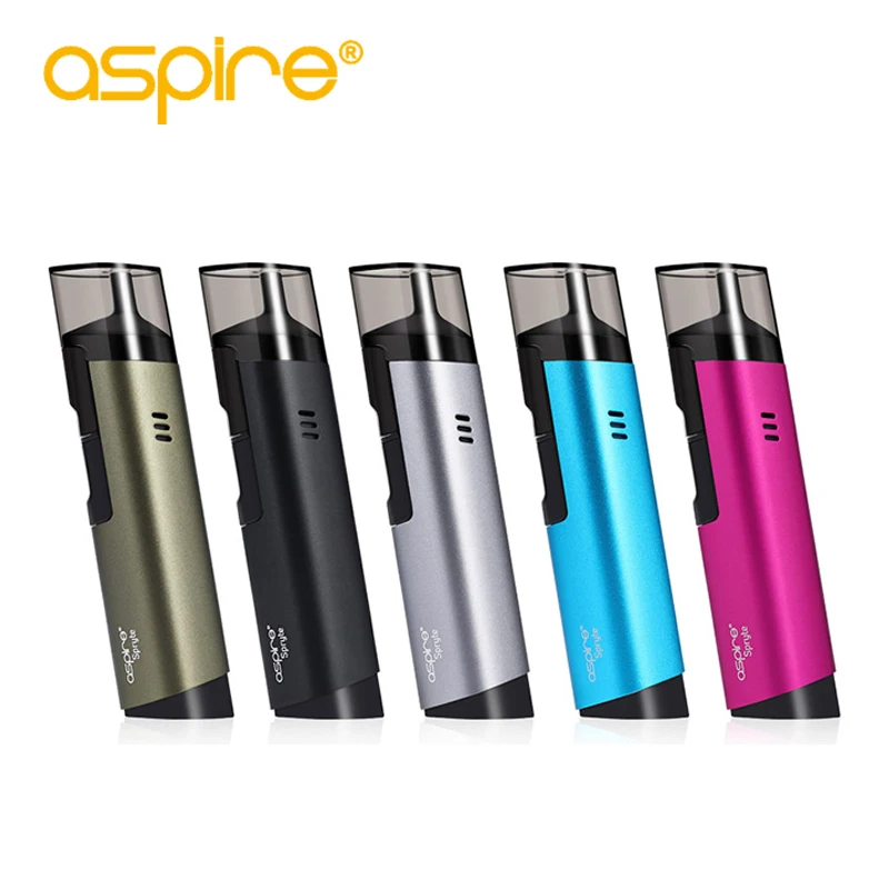 

Electronic Cigarette Aspire Spryte Kit AIO Replaceable Core Vape Pod System Device Use BVC Coil 1.8ohm 1.2ohm Support Nic Salts