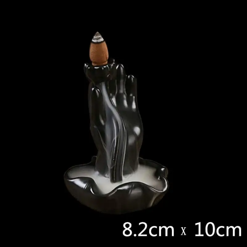 Курильница для благовоний в виде лотоса керамический держатель домашний декор