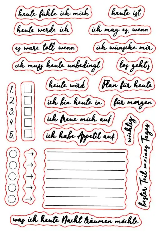 

German Transparent Clear Stamp for DIY scrapbooking seal Card Making C274