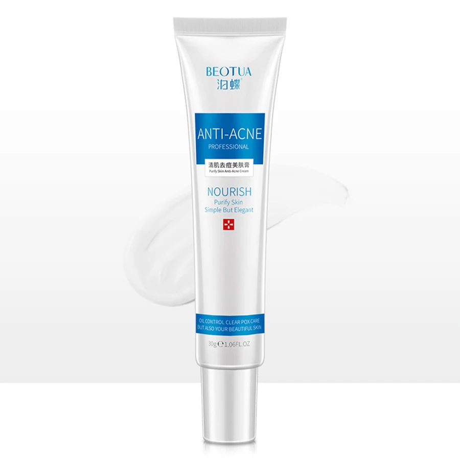 Крем MayCreate 30 г против акне для лица от угрей шрамов крем контроль жирности сужение