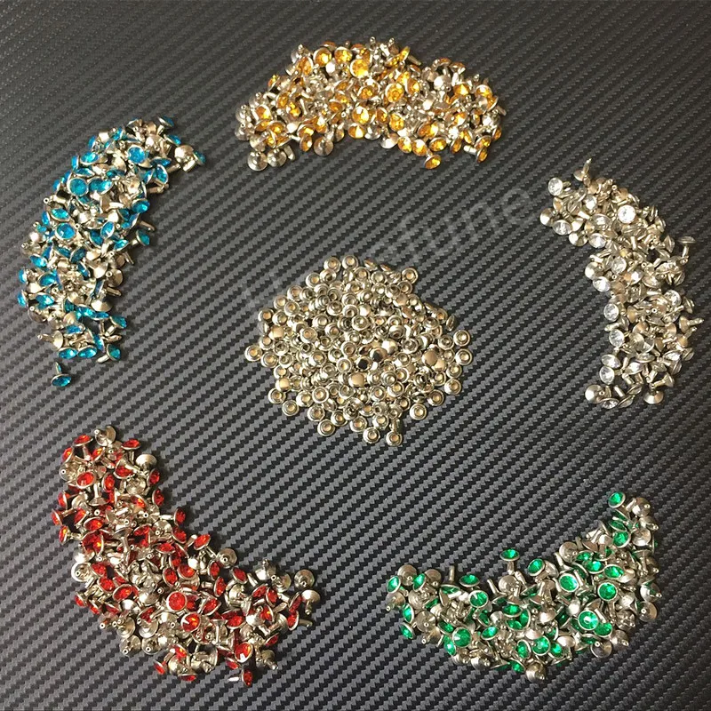 100 шт. 8 мм искусственная кожа|spikes and studs|rhinestone rivetsstuds spikes |