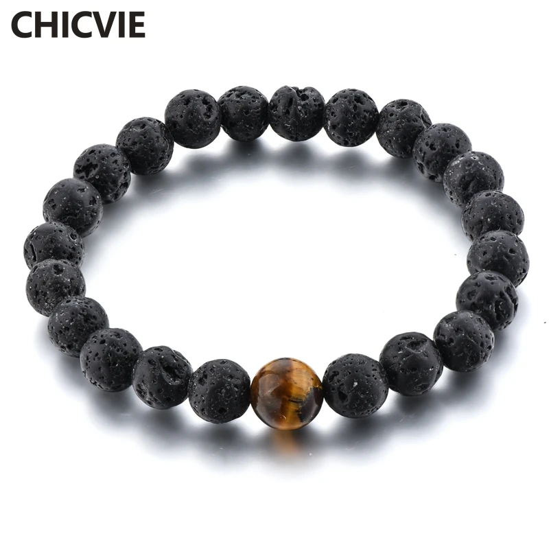 

Hot Sale Fashion Charm Distance Bracelet Bangles For Women Men Jewelry Natural Stone Bead Simple Gift Bracelet Femme