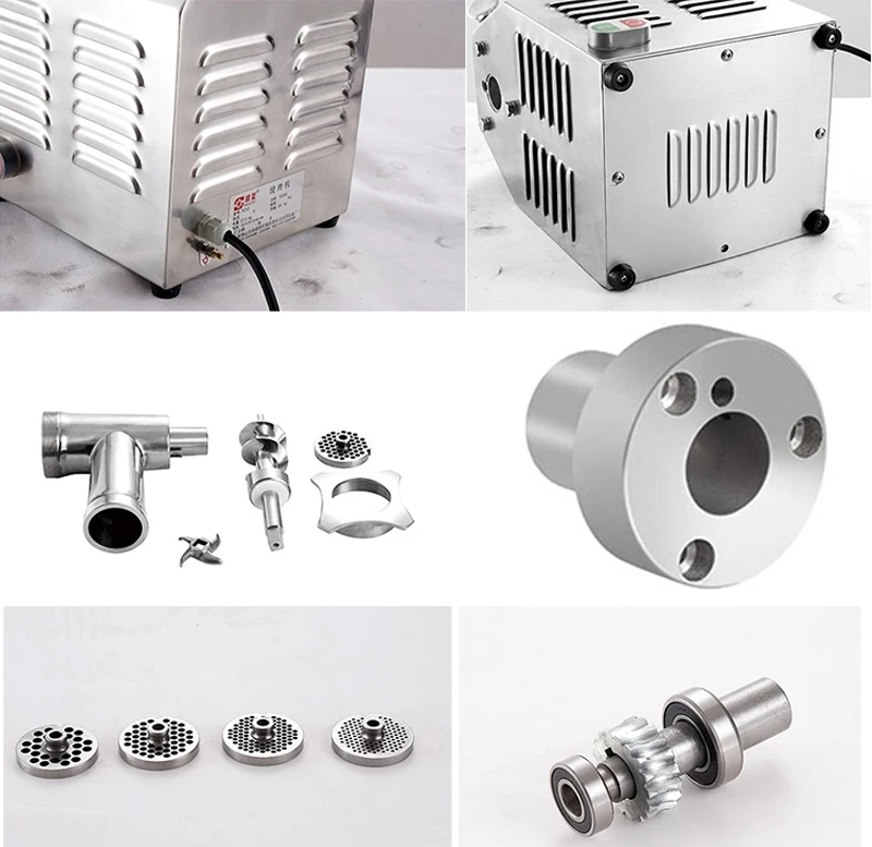 

260W 80kg/h industrial electric meat grinder price mini frozen meat grinder
