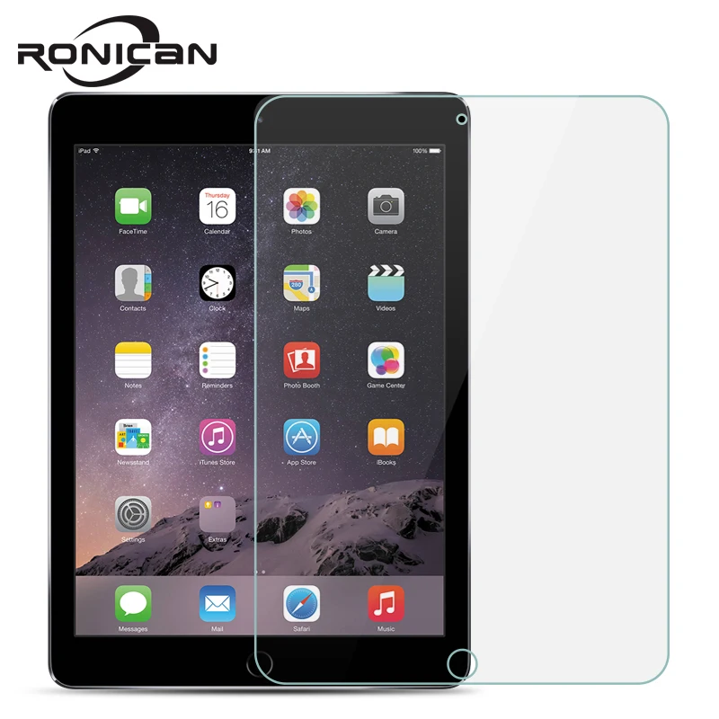 Закаленное стекло для Apple iPad 9 7 дюйма 2018 2017 Por 10 5 Air 2 1 Mini 3 4 Защитная пленка экрана |