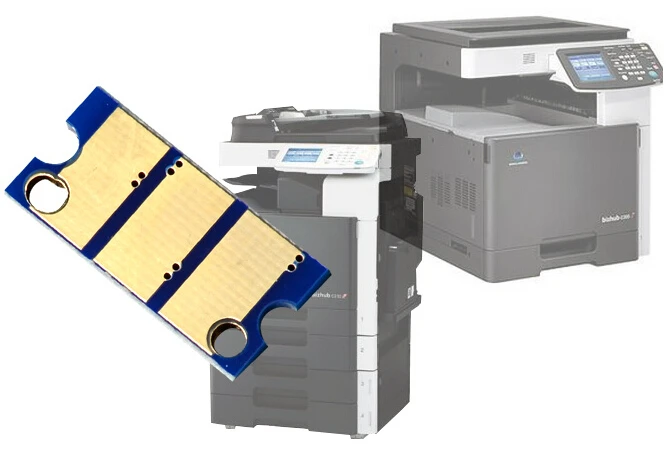 Тонер картридж чип для konica minolta C200 C200E C253 C210 C203 C353 копиры|toner minolta|konica toner cartridgekonica