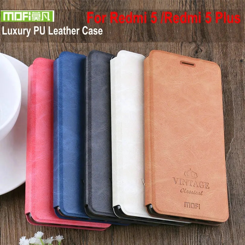 Оригинальный винтажный кожаный чехол Mofi для Xiaomi Redmi Note 8 Pro T роскошный флип с