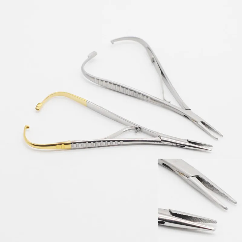 14 см Стоматологический Хирургический ортодонтический имплантат Castroviejo