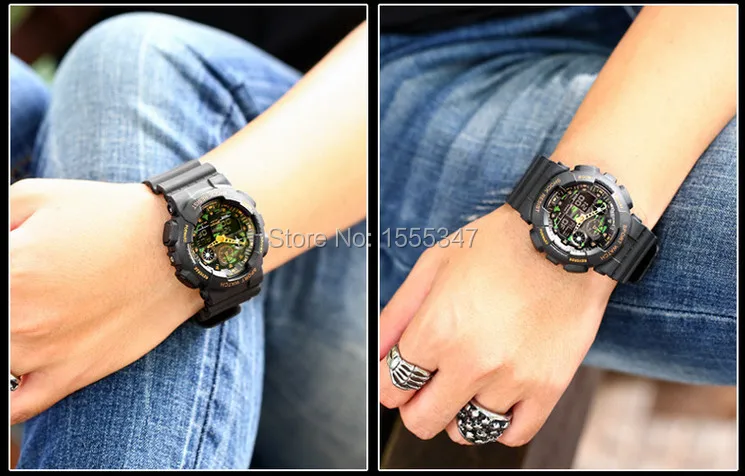 Newest Camouflage watch classic sports wristwatch LED Digital Watch Men military watches relogio reloj de pulsera Drop shipping|watch oled|watches