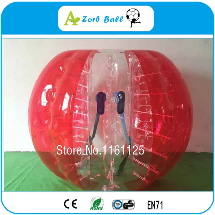 Бесплатная доставка 1 5 м захватывающий Сумасшедший ТПУ Лупи мяч надувной Бадди