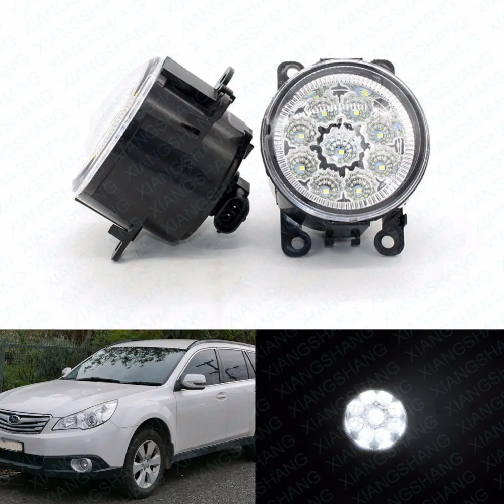 Светодиодный передние противотуманные фары для Subaru Outback 2010 2011 2012 Стайлинг