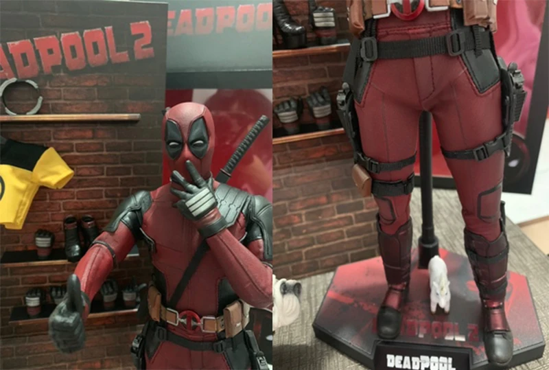 30 см 1/6 Marvel Legends горячие игрушки Дэдпул 2 статуя ПВХ Diorama галерея алмазные отборные игрушки фигурка Коллекционная модель игрушки